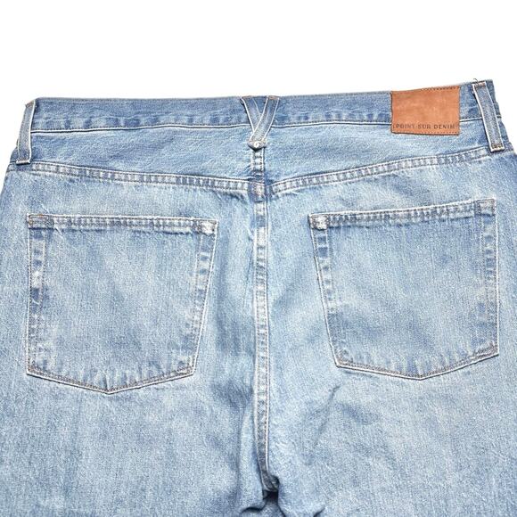 Point Sur | Women | Pasadena Selvedge Distressed Tapered Slim Fit Jeans | 32 - Picture 11 of 15